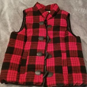 Plaid Vest